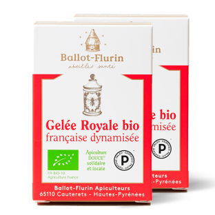 Offre Duo Gelée Royale Bio Française