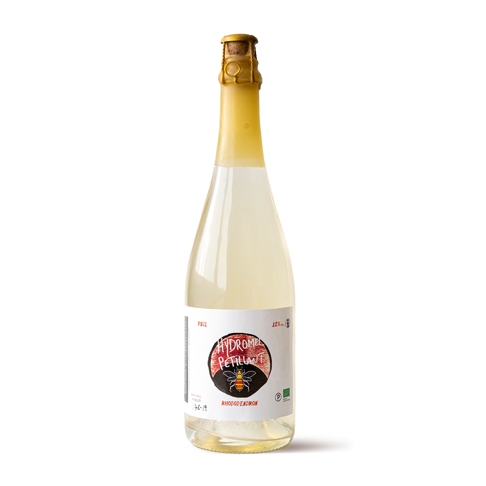 Hydromel BIO effervescent 75cl - Cuvée Rhododendron Ballot-Flurin - 1 Hydromel BIO effervescent 75cl - Cuvée Rhododendron Ballot-Flurin - 1