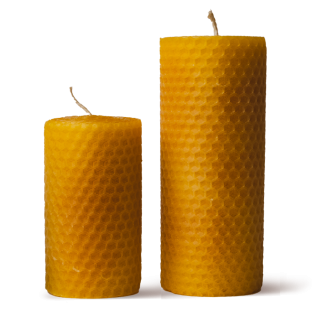 Bougie Gaufrée à la propolis & Élixir de la Ruche®