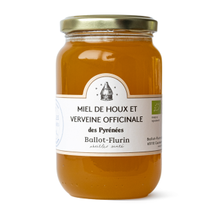 Miel de Houx et Verveine Officinale